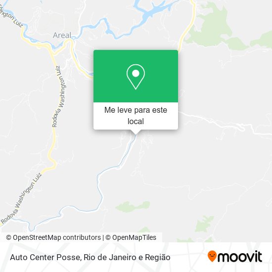 Auto Center Posse mapa
