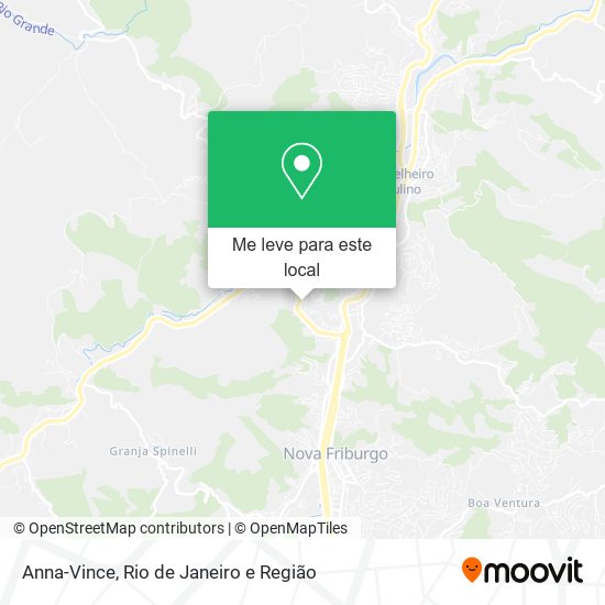 Anna-Vince mapa
