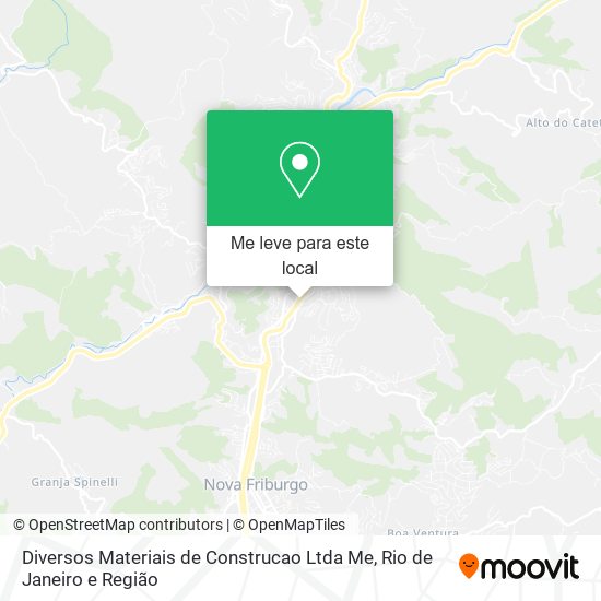 Diversos Materiais de Construcao Ltda Me mapa