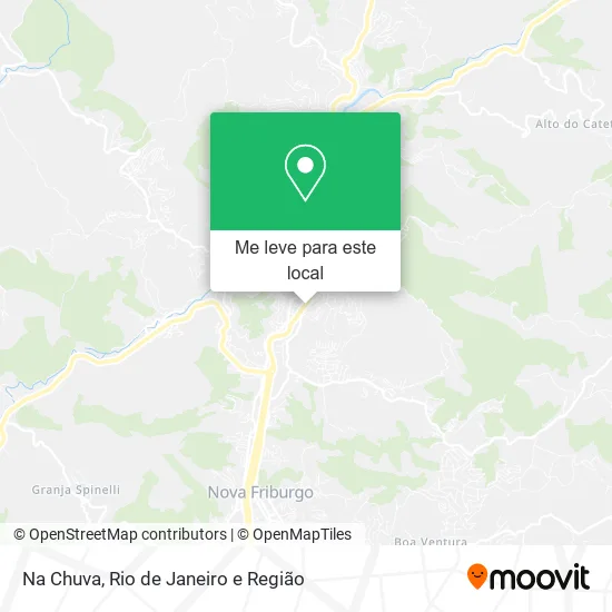 Na Chuva mapa