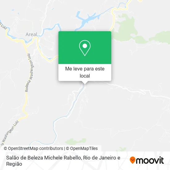 Salão de Beleza Michele Rabello mapa