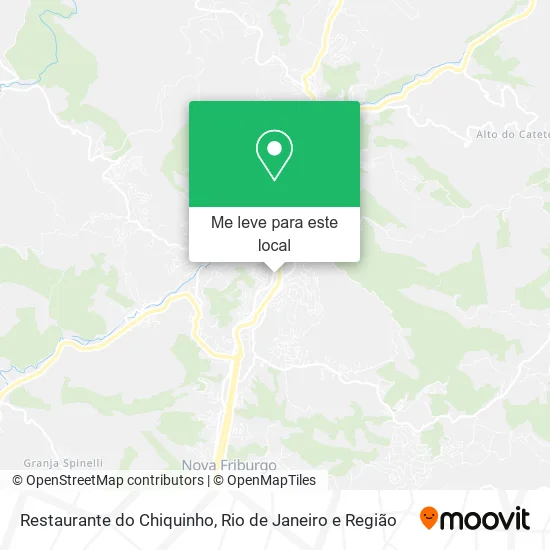 Restaurante do Chiquinho mapa