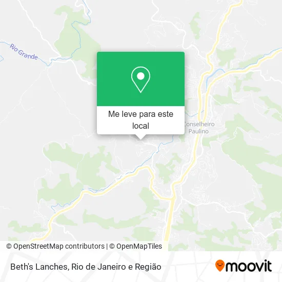 Beth's Lanches mapa