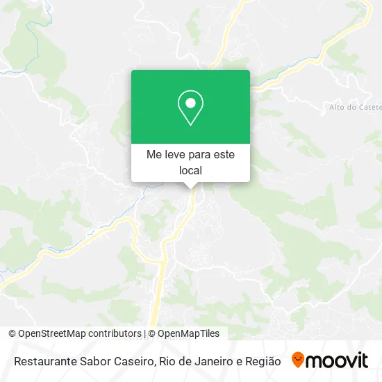 Restaurante Sabor Caseiro mapa