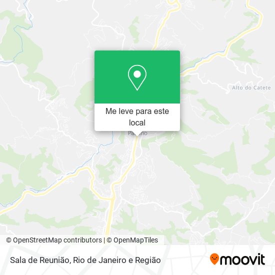 Sala de Reunião mapa