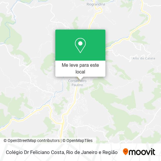 Colégio Dr Feliciano Costa mapa