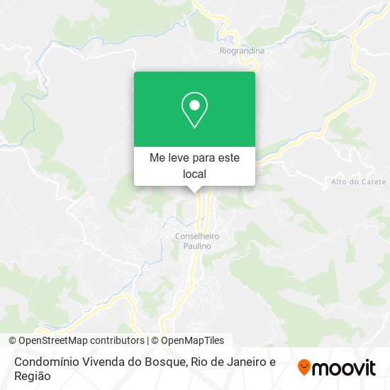 Condomínio Vivenda do Bosque mapa