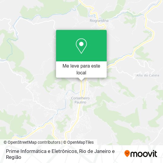 Prime Informática e Eletrônicos mapa