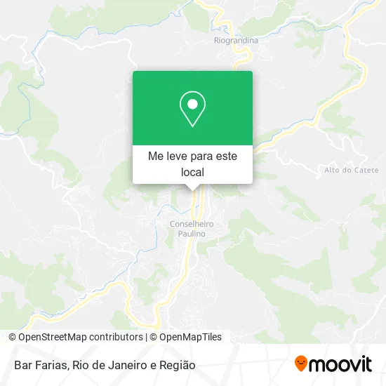 Bar Farias mapa
