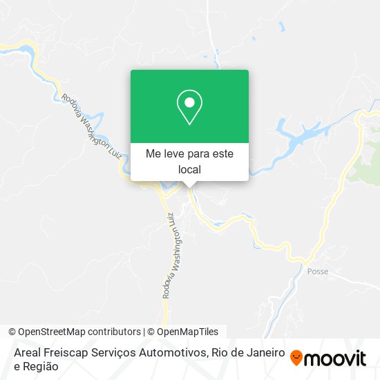 Areal Freiscap Serviços Automotivos mapa
