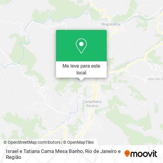 Israel e Tatiana Cama Mesa Banho mapa