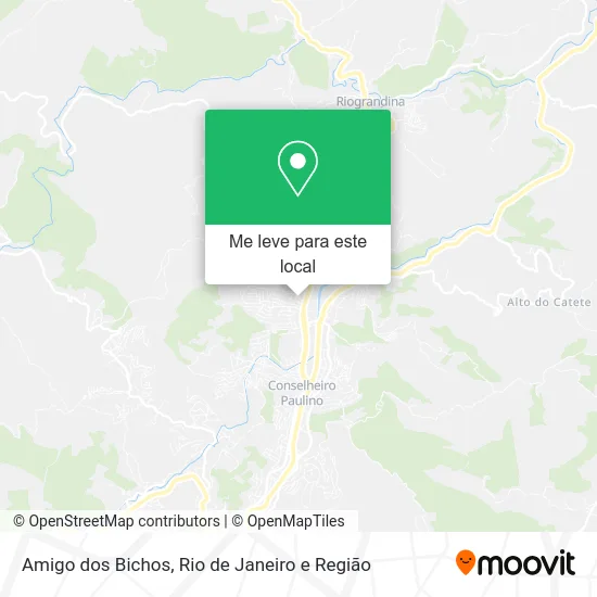 Amigo dos Bichos mapa