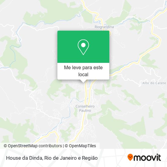 House da Dinda mapa