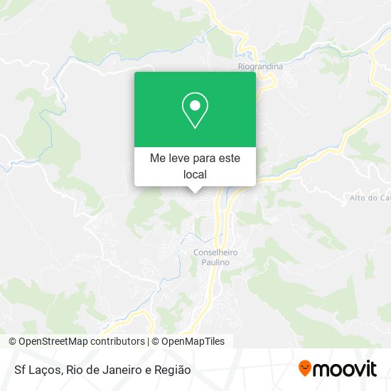 Sf Laços mapa