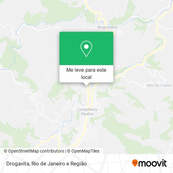 Drogavita mapa