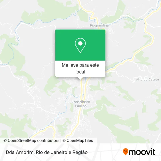 Dda Amorim mapa
