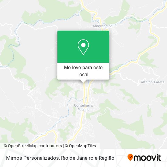 Mimos Personalizados mapa