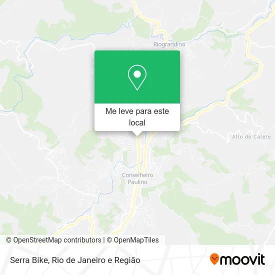 Serra Bike mapa