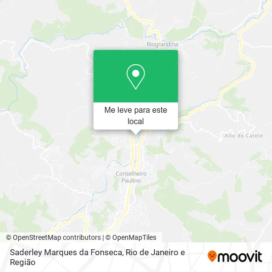 Saderley Marques da Fonseca mapa