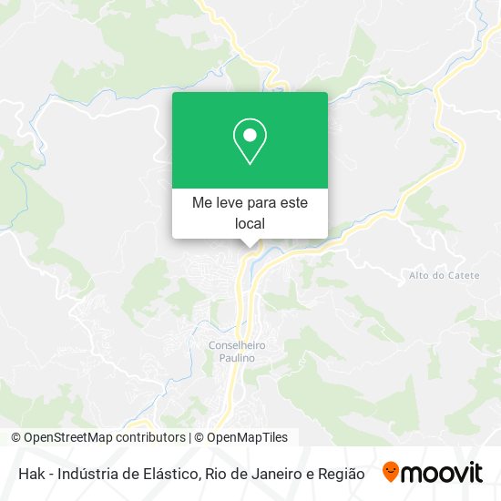 Hak - Indústria de Elástico mapa