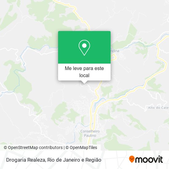 Drogaria Realeza mapa