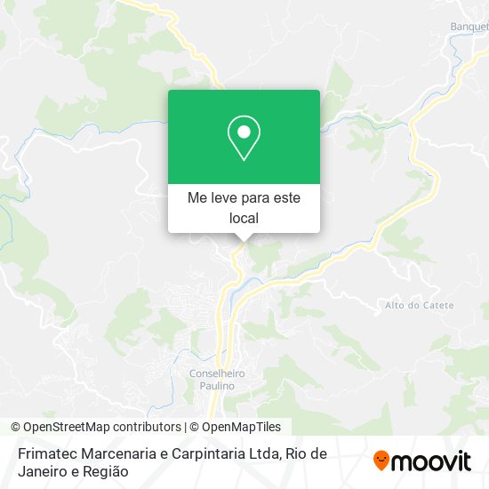 Frimatec Marcenaria e Carpintaria Ltda mapa