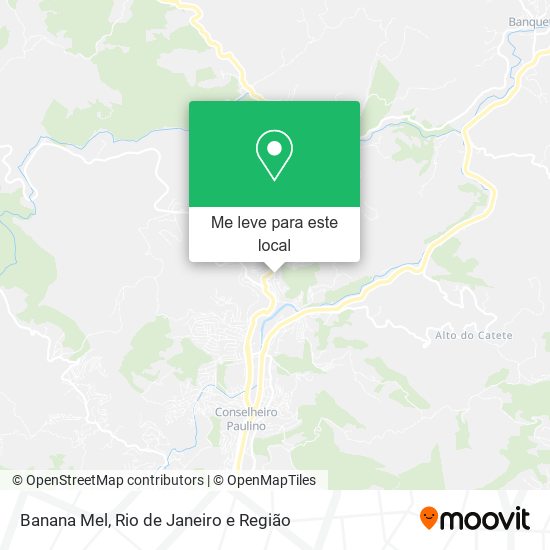 Banana Mel mapa