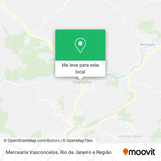 Mercearia Vasconcelos mapa