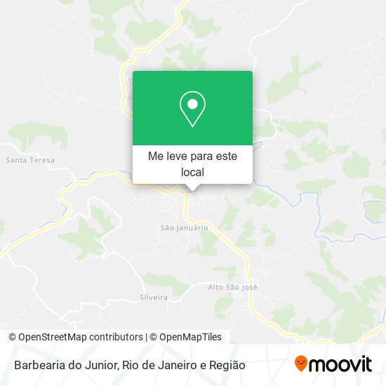 Barbearia do Junior mapa