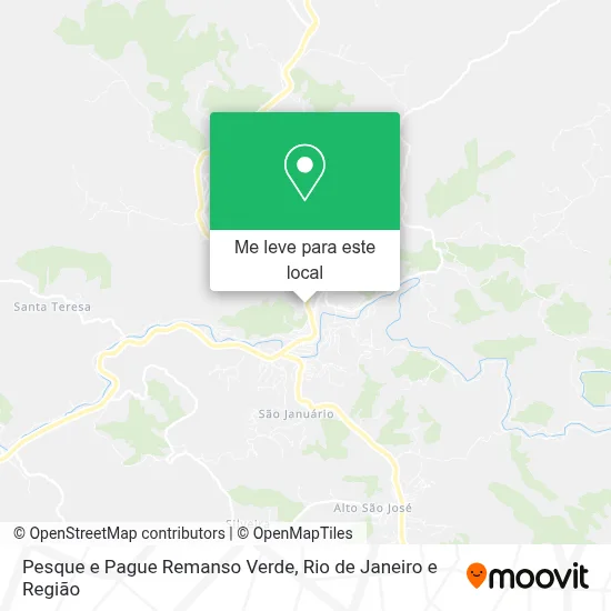 Pesque e Pague Remanso Verde mapa