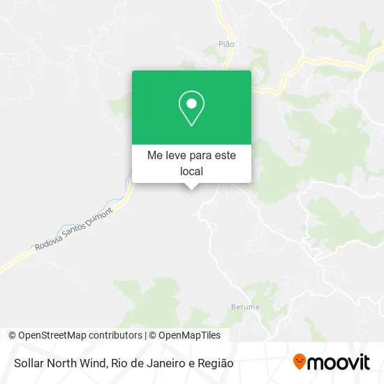 Sollar North Wind mapa