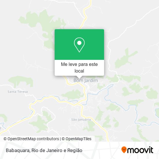 Babaquara mapa