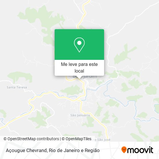 Açougue Chevrand mapa