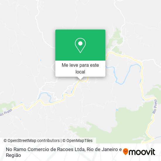 No Ramo Comercio de Racoes Ltda mapa