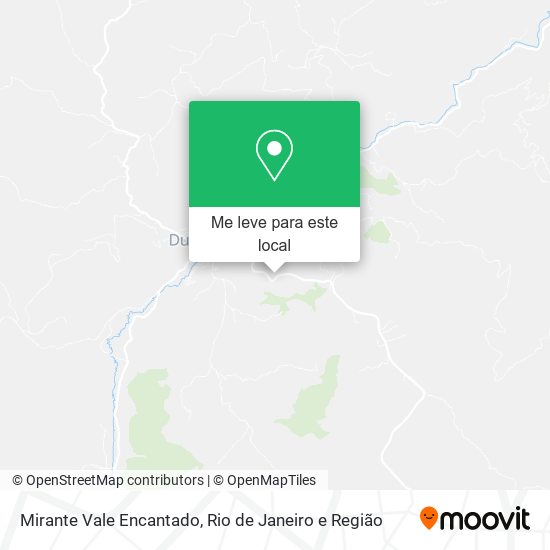 Mirante Vale Encantado mapa