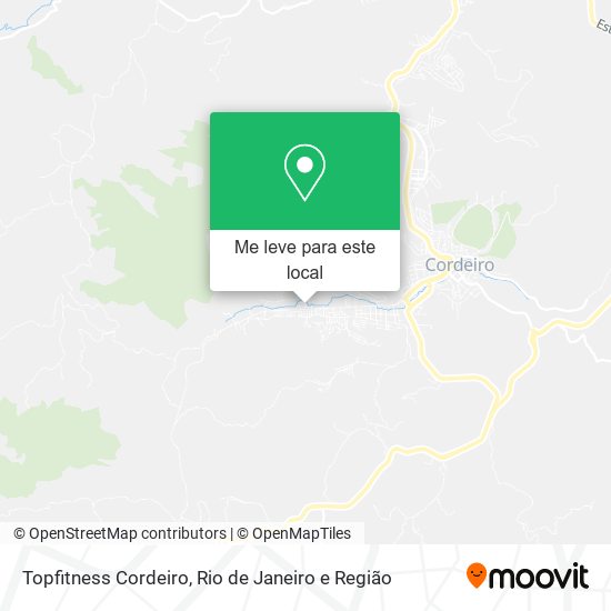 Topfitness Cordeiro mapa