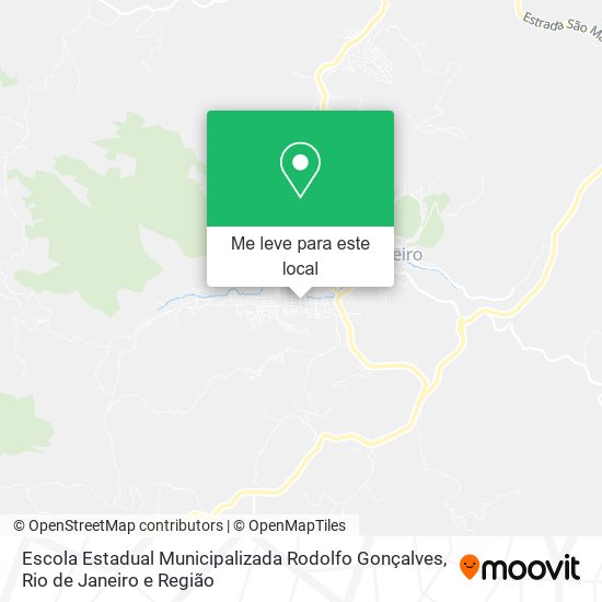 Escola Estadual Municipalizada Rodolfo Gonçalves mapa