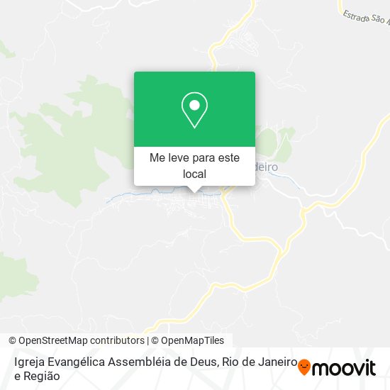 Igreja Evangélica Assembléia de Deus mapa