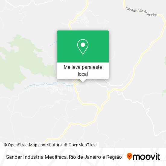 Sanber Indústria Mecânica mapa