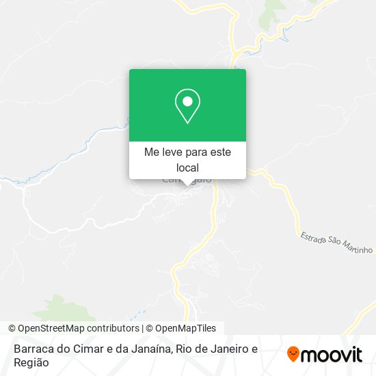 Barraca do Cimar e da Janaína mapa