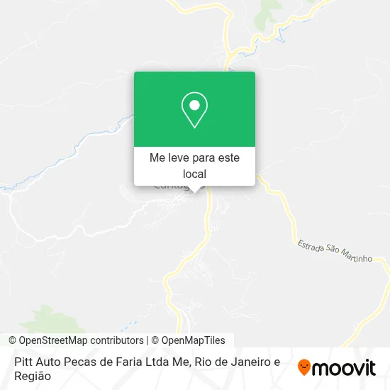 Pitt Auto Pecas de Faria Ltda Me mapa