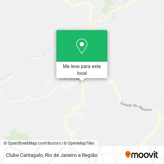 Clube Cantagalo mapa