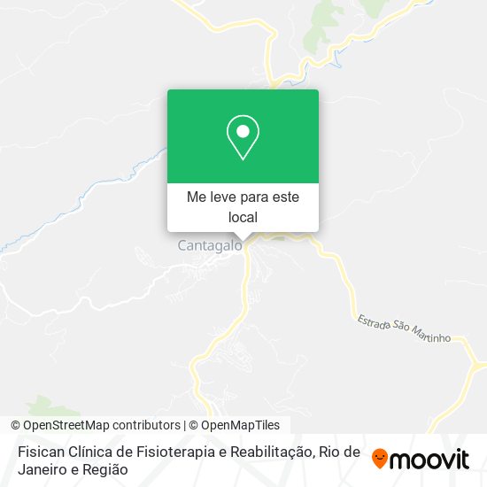 Fisican Clínica de Fisioterapia e Reabilitação mapa