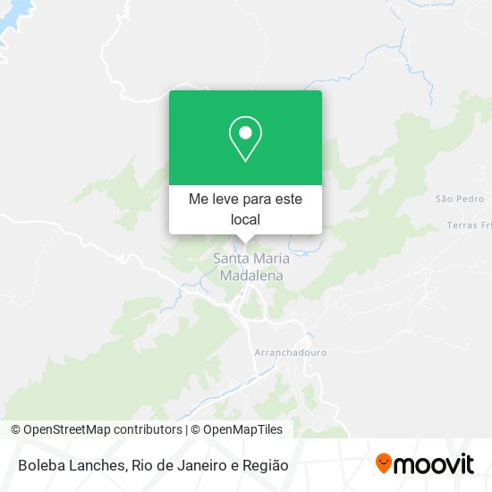 Boleba Lanches mapa