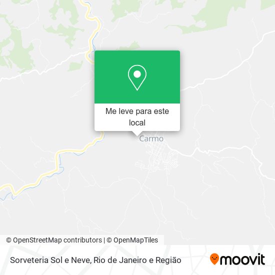 Sorveteria Sol e Neve mapa
