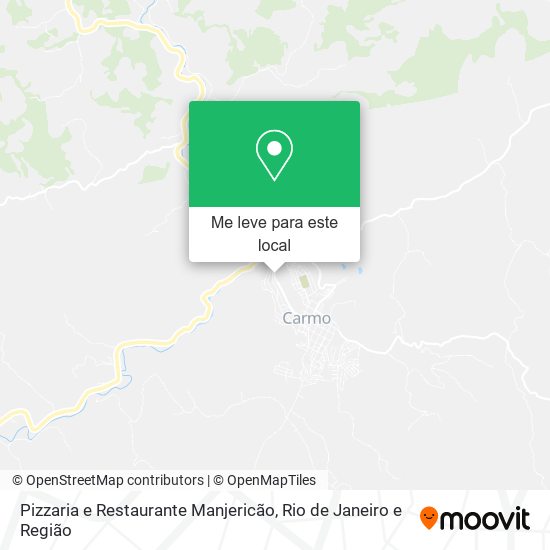 Pizzaria e Restaurante Manjericão mapa