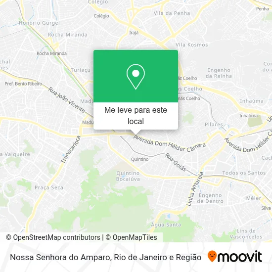 Nossa Senhora do Amparo mapa