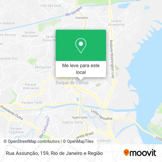 Rua Assunção, 159 mapa