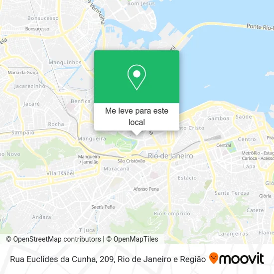 Rua Euclides da Cunha, 209 mapa