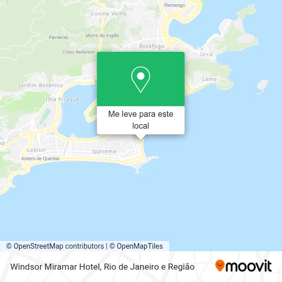 Windsor Miramar Hotel mapa